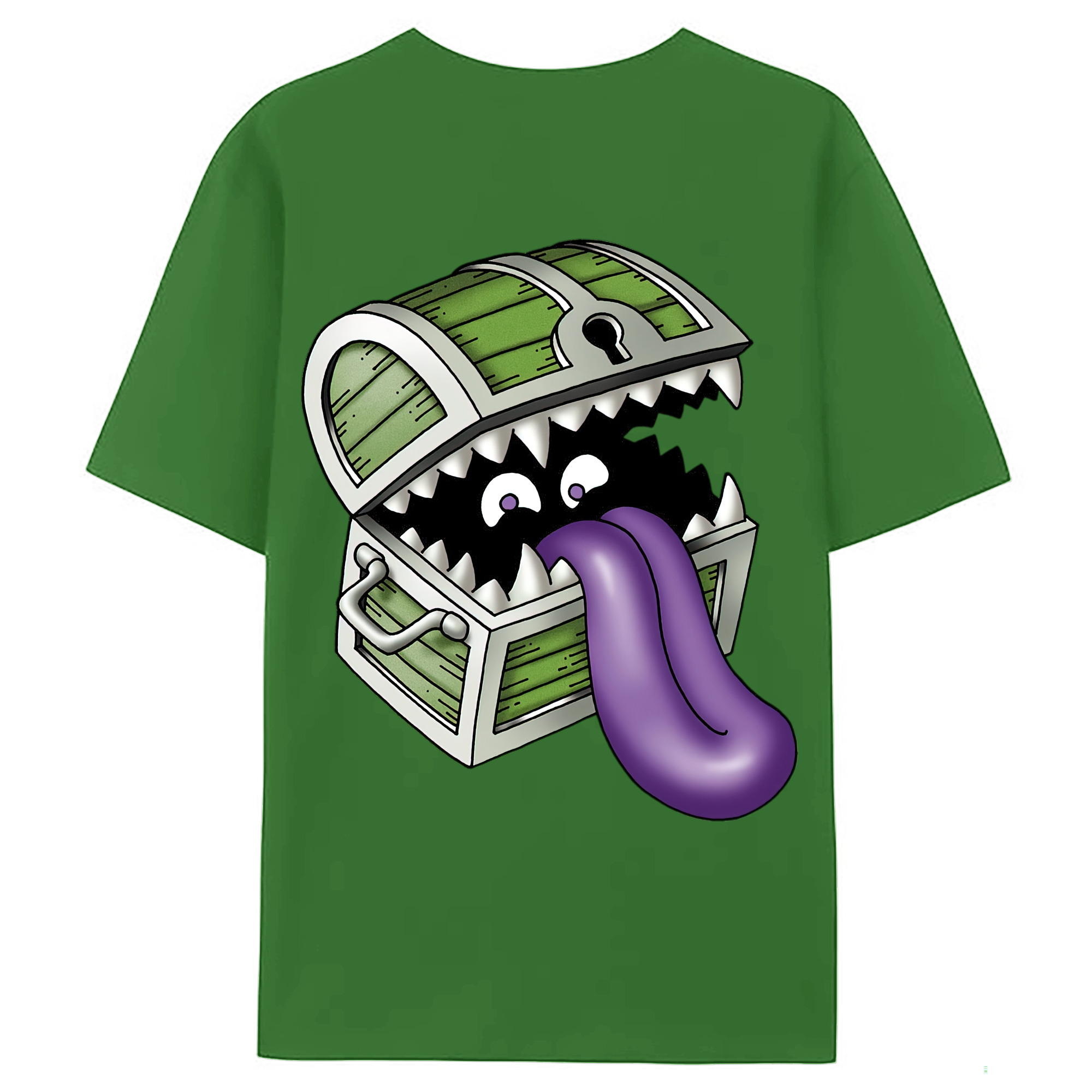 （画像用） ドラゴンクエスト Doragon Kuesuto Dragon Quest レディース半袖Tシャツ(バックプリント)
